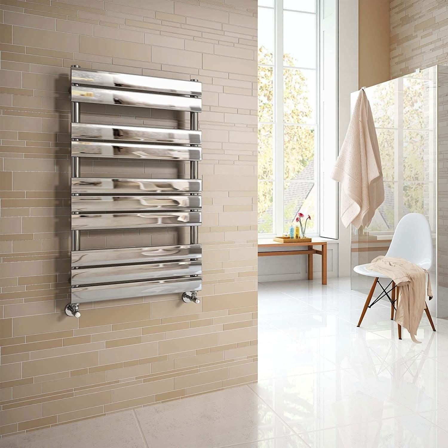 Lambeth Designer Flat Panel Heated Towel Rail