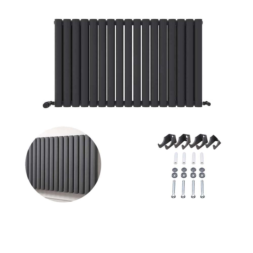 Princia Horizontal Double Oval Panel Radiator
