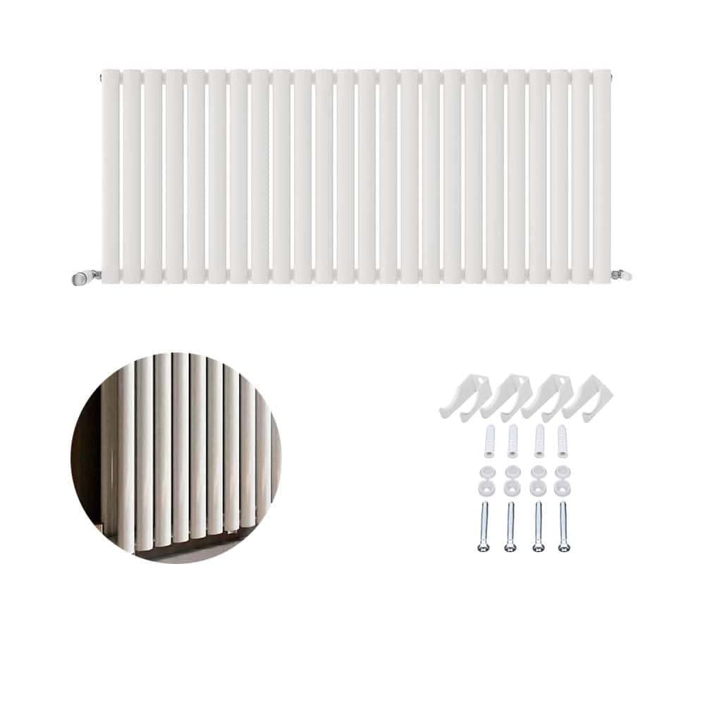 Princia Horizontal Single Oval Panel Radiator