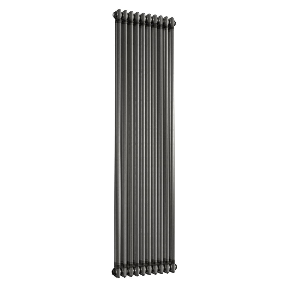 Helena MKII Column Vertical Radiator - Raw Metal