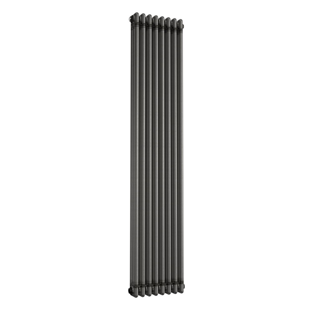 Helena MKII Column Vertical Radiator - Raw Metal