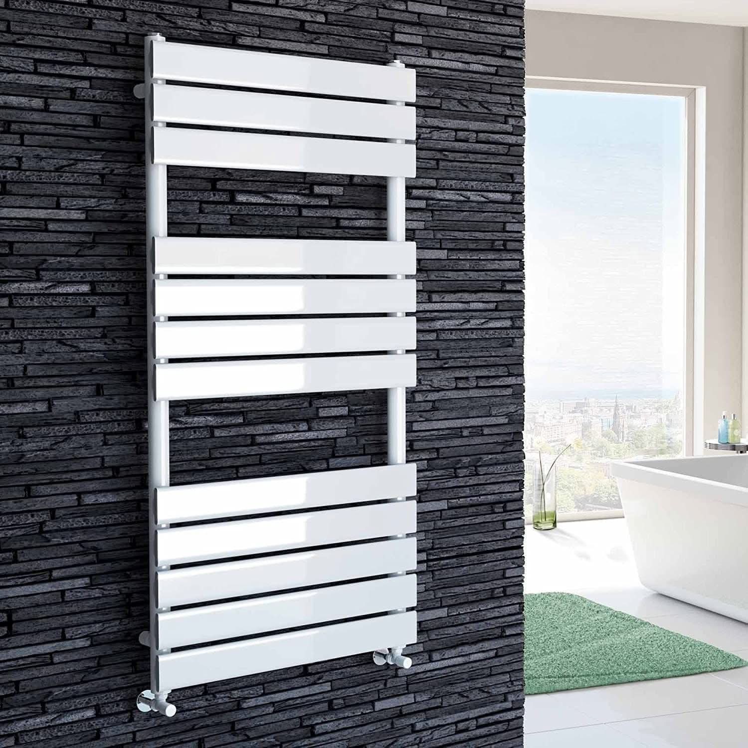 Lambeth Designer Flat Panel Heated Towel Rail