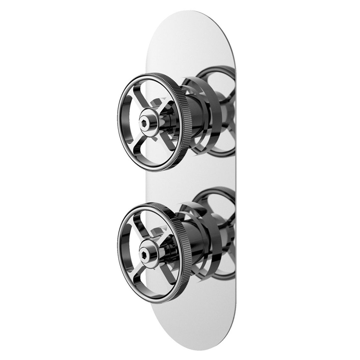 Revolve Traditional 2 Outlet Thermostatic Concealed Shower Valve With Diverter