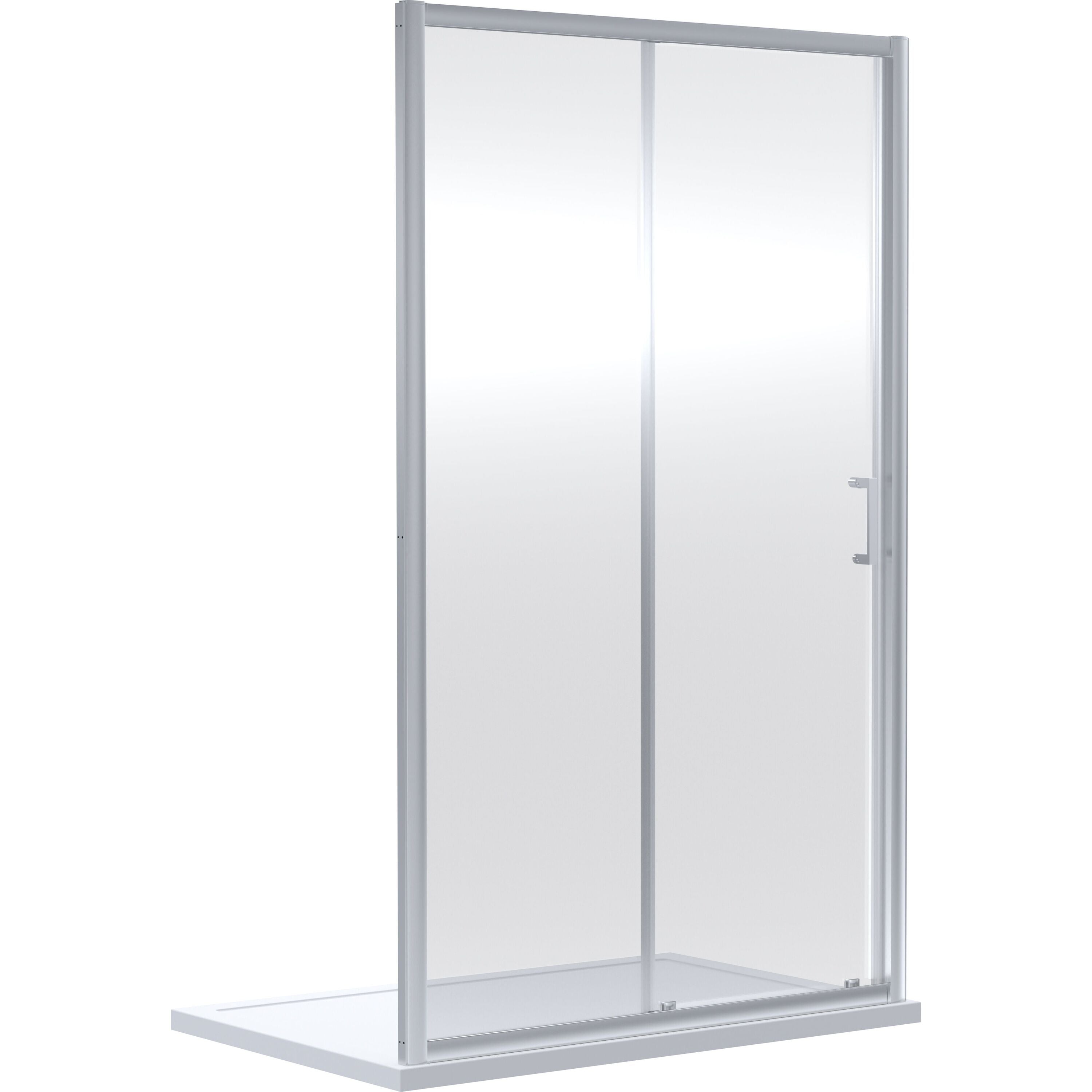Matrix 6mm Glass Recessed Sliding Shower Door