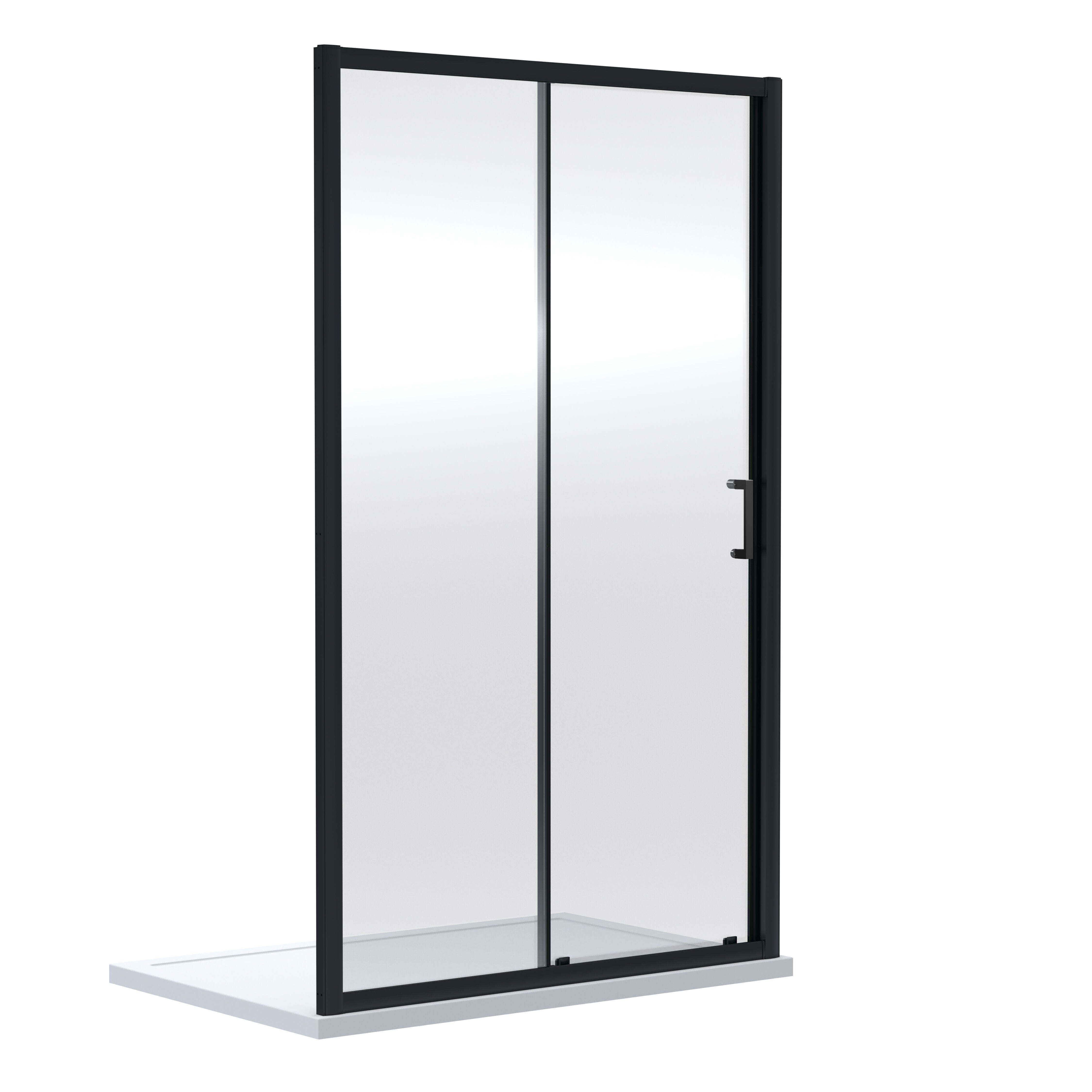 Matrix 6mm Glass Recessed Sliding Shower Door