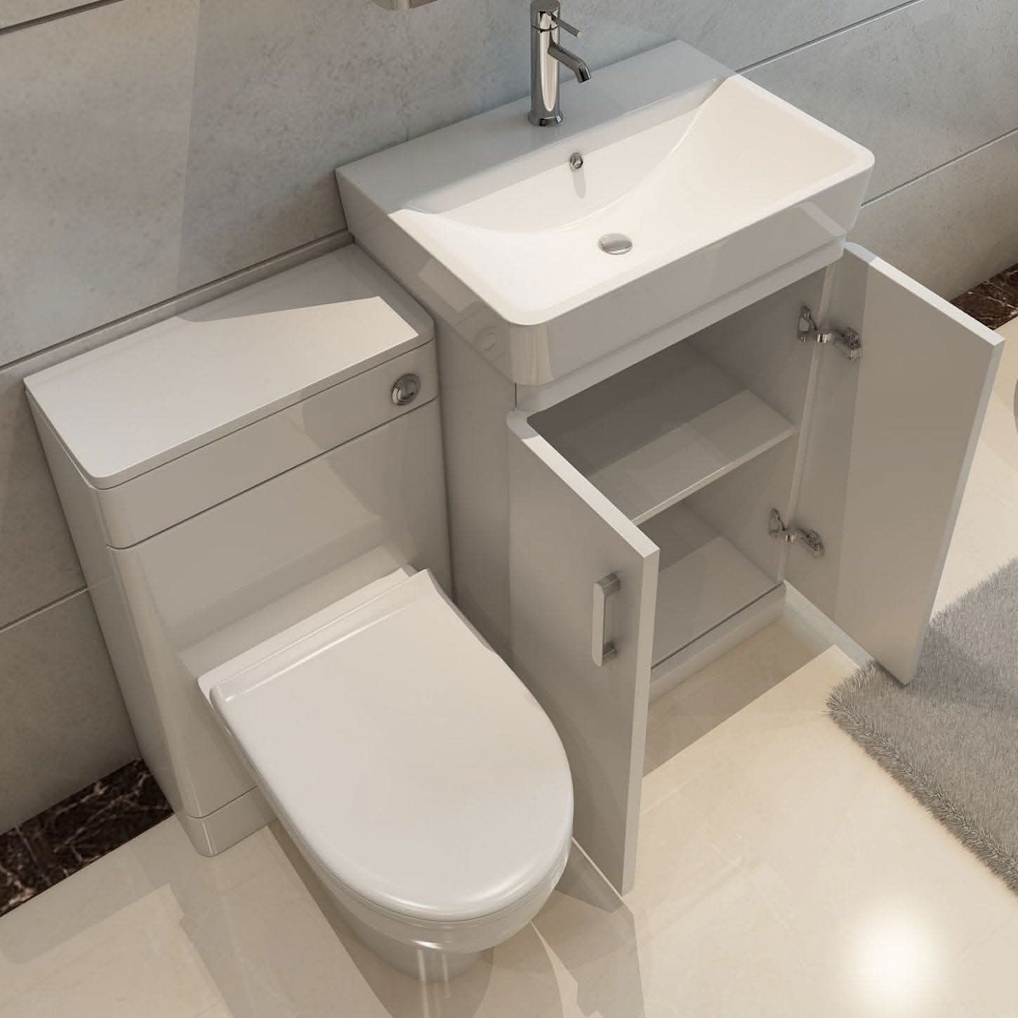 Solar Acubase Waterproof WC Unit - 500mm x 235mm