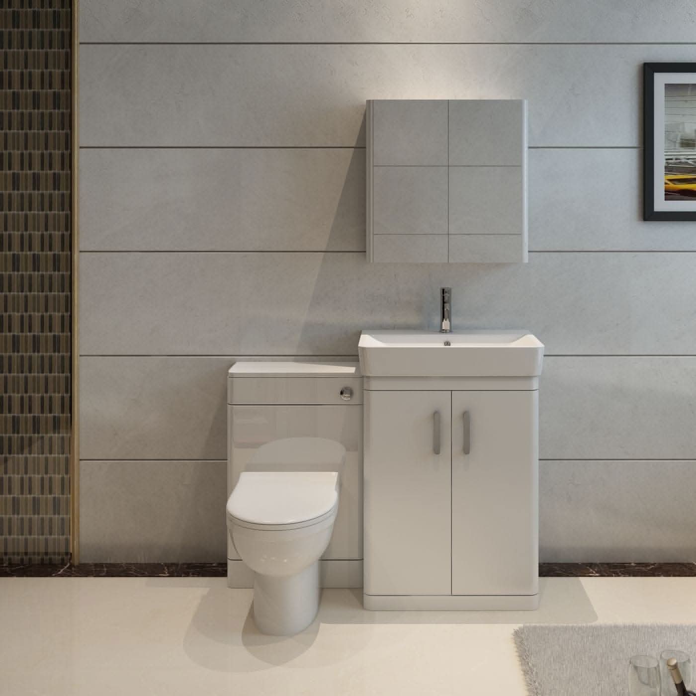 Solar Acubase Waterproof WC Unit - 500mm x 235mm