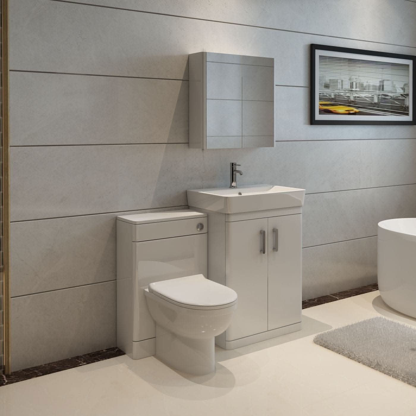 Solar Acubase Waterproof WC Unit - 500mm x 235mm