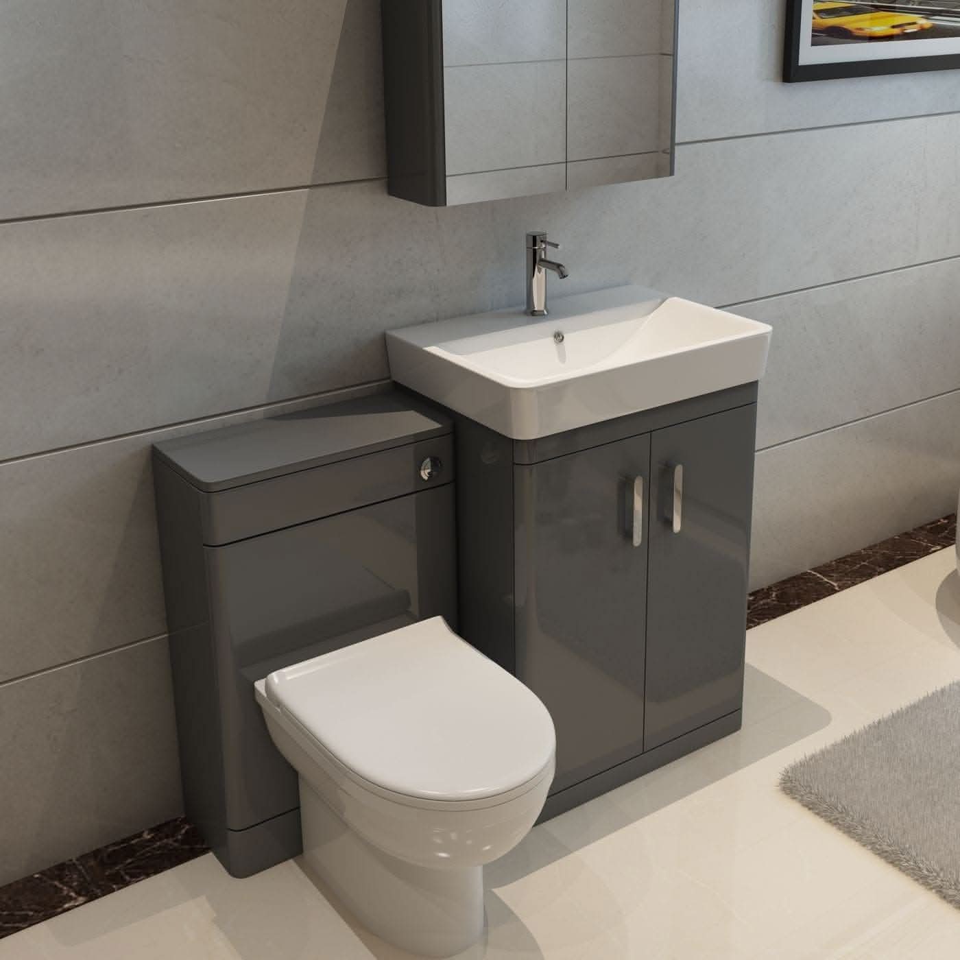 Solar Acubase Waterproof WC Unit - 500mm x 235mm