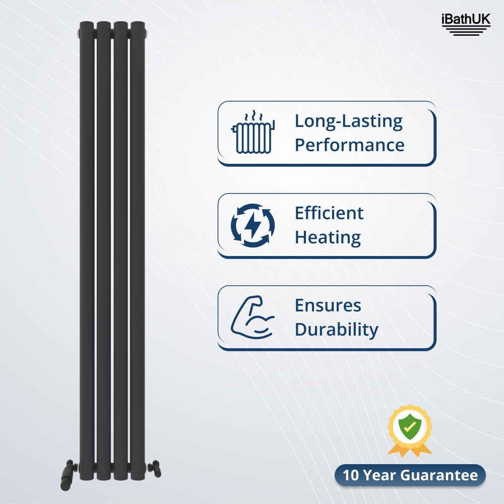 Princia Vertical Oval Double Panel Radiator