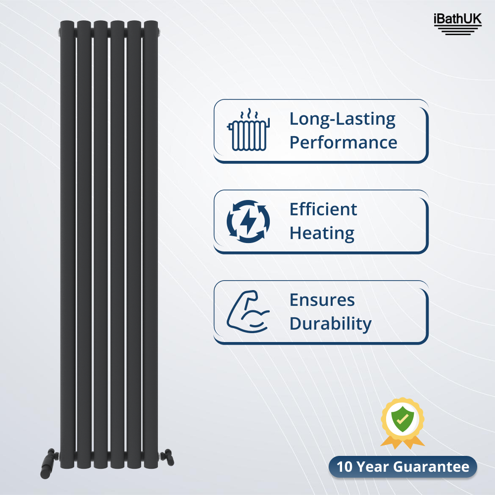 Princia Vertical Oval Double Panel Radiator