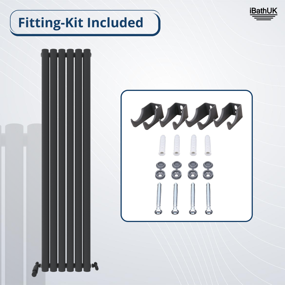 Princia Vertical Oval Double Panel Radiator