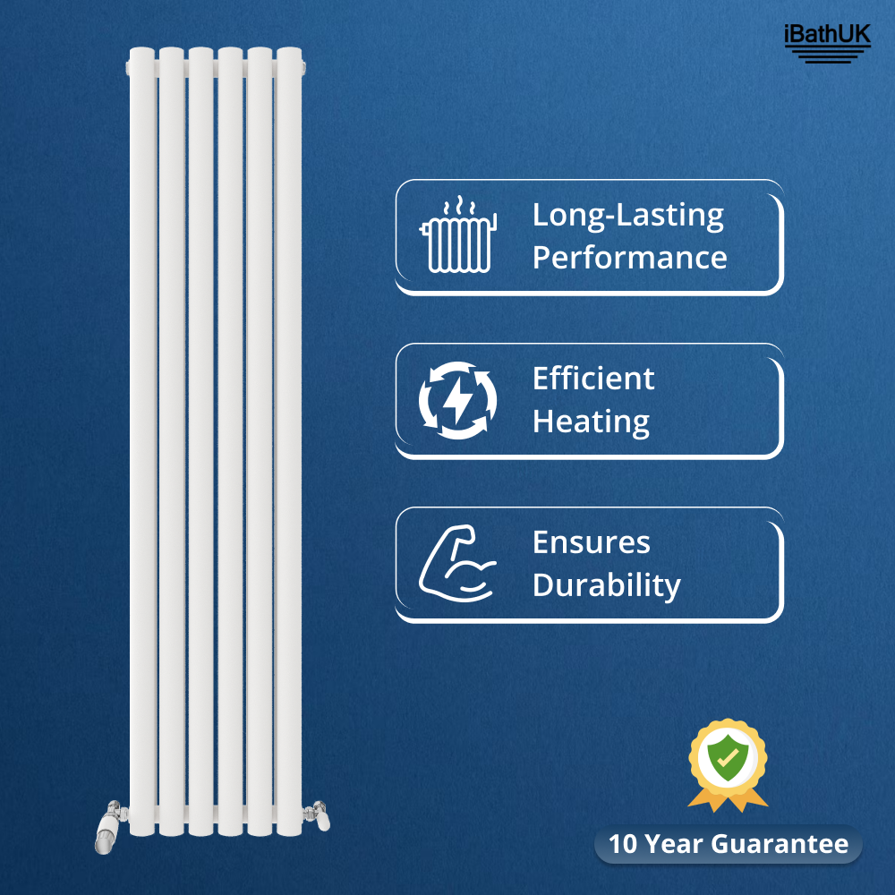 Princia Vertical Oval Double Panel Radiator