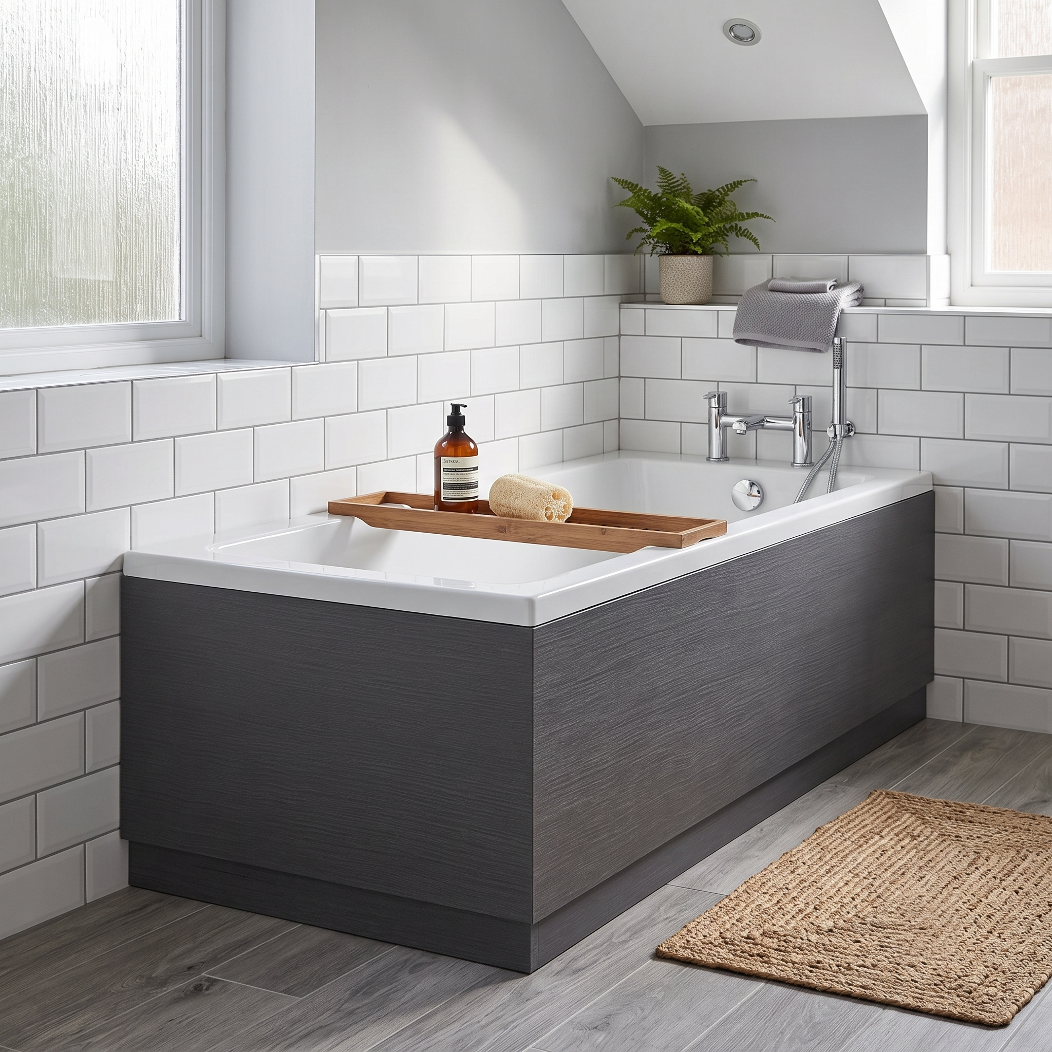 Solvex End Bath Panel with Plinth