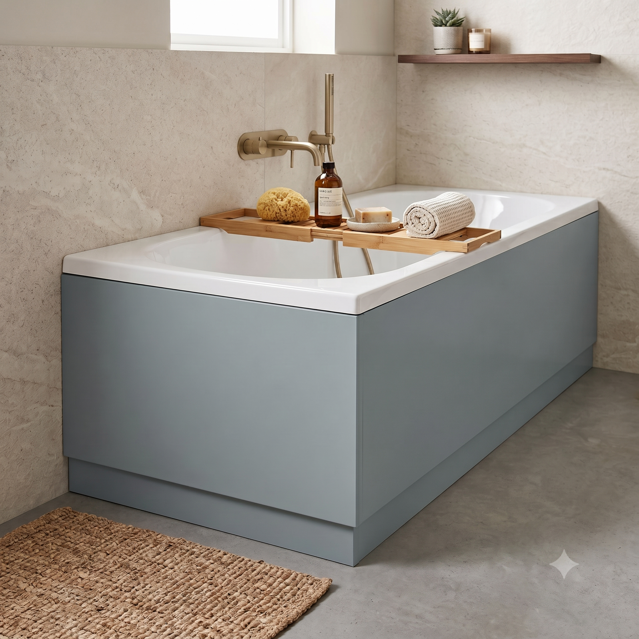 Solvex End Bath Panel with Plinth