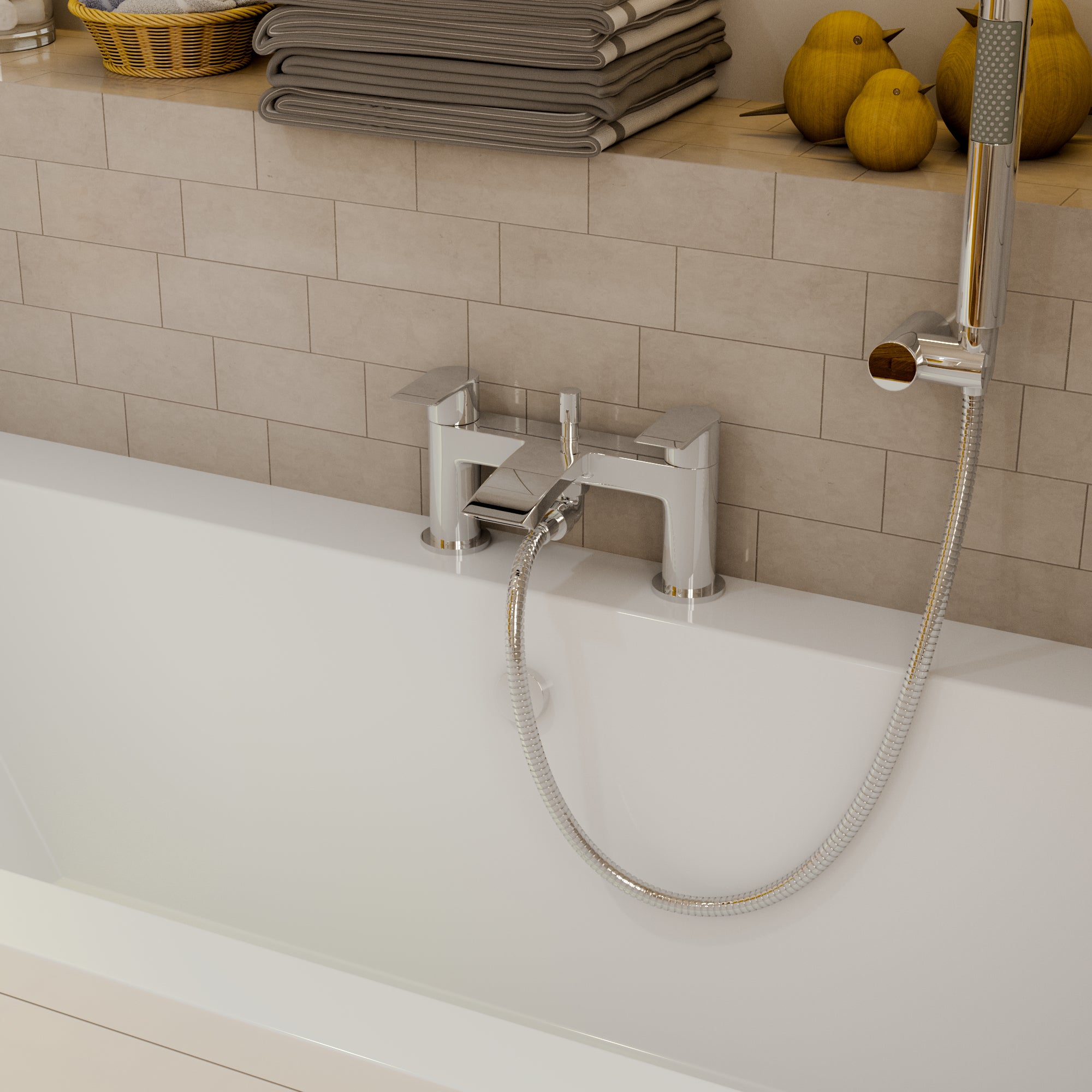 Cascade Bath Shower Mixer Tap