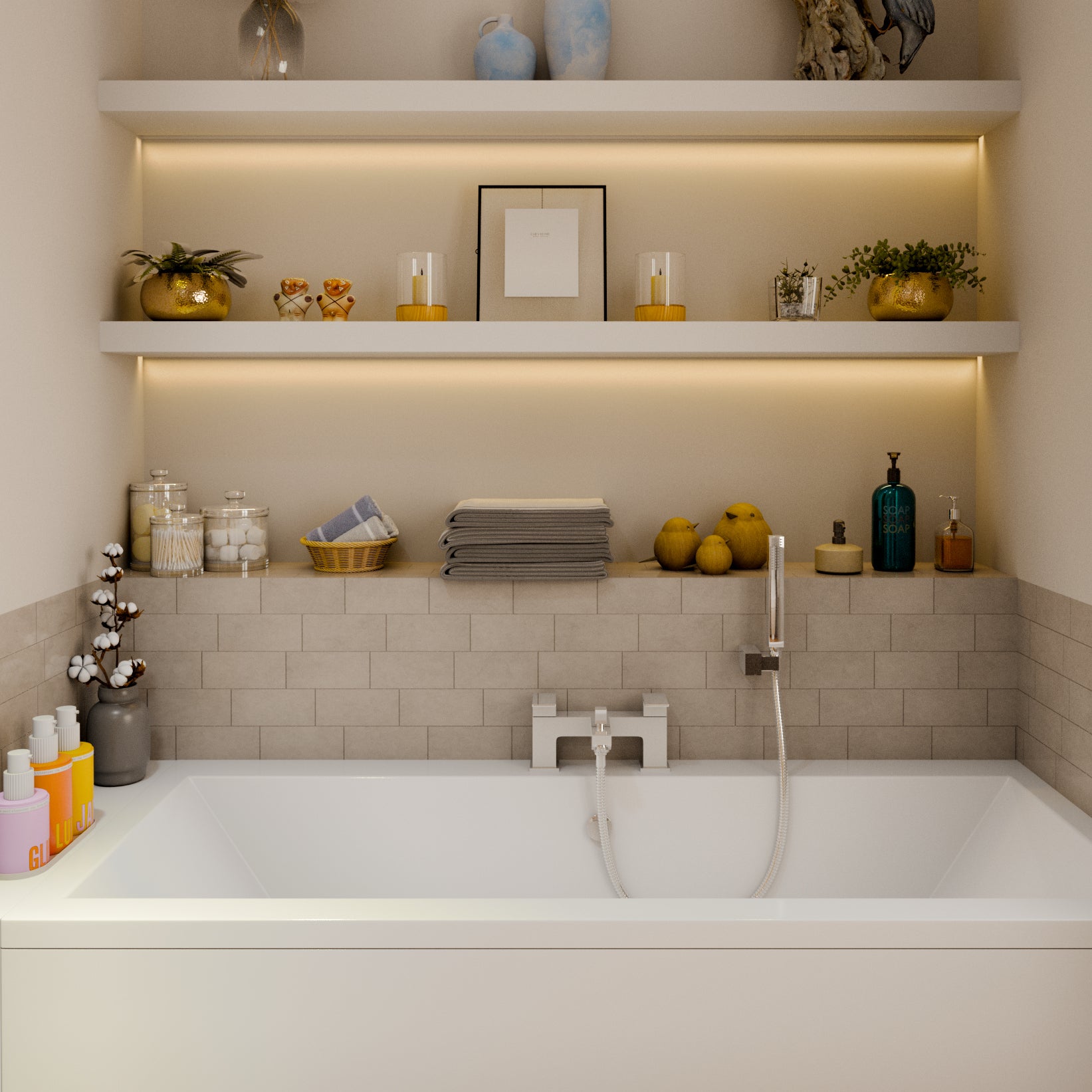 Mist Bath Shower Mixer Tap