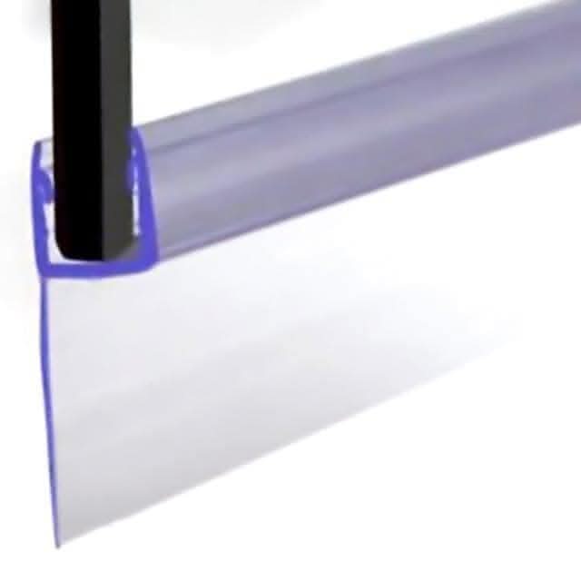 VeeBath For 4-6mm glass, 20mm gap Bath Shower Screen Rubber Seal Strip Glass Thickness 4-6 and 8-10mm Gap 7-23mm