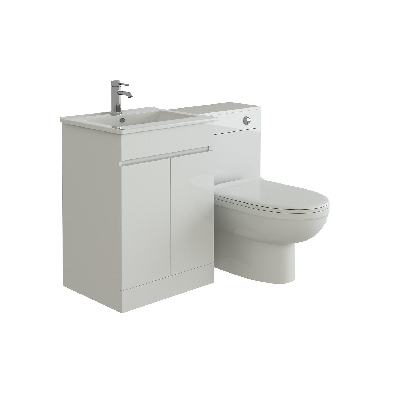 Venus Modern Bathroom Suite (Minimalist Basin)