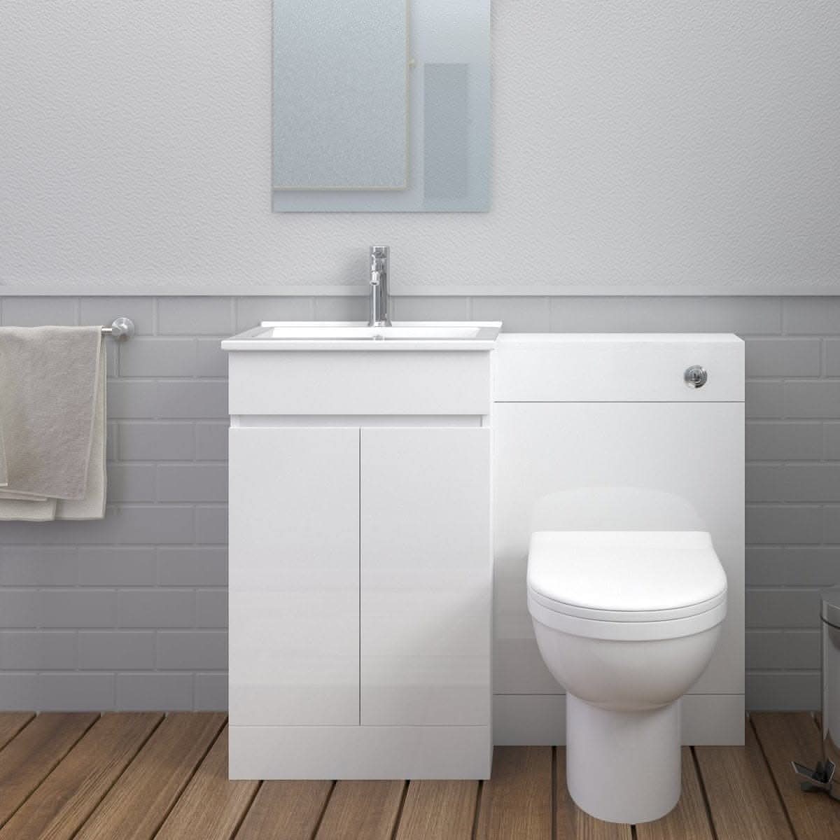 Venus Modern Bathroom Suite (Minimalist Basin)