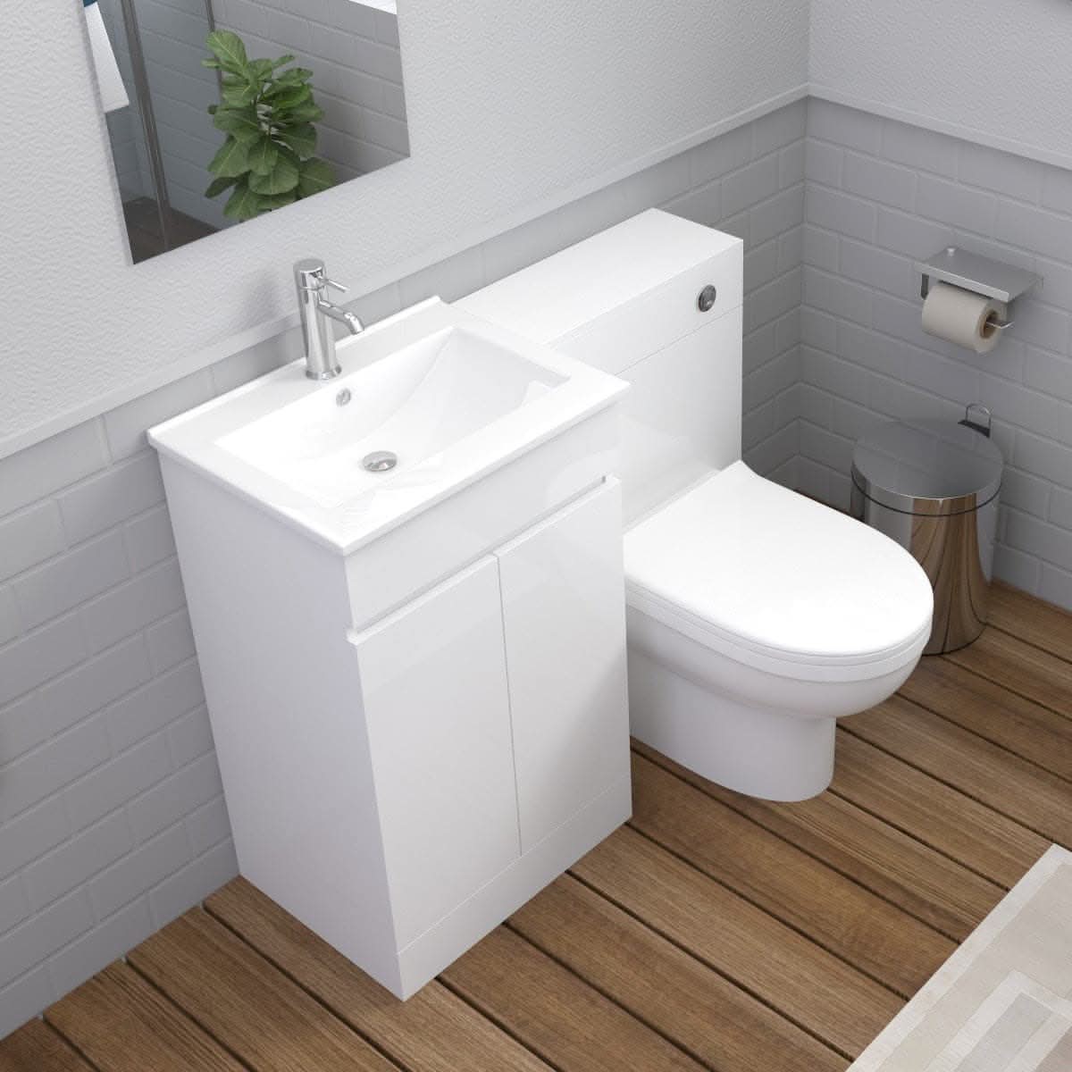 Venus Modern Bathroom Suite (Minimalist Basin)