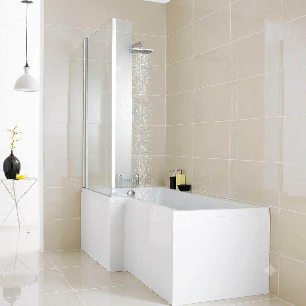 Varese Rectangular End Bath Panel - 700mm x 500mm - White