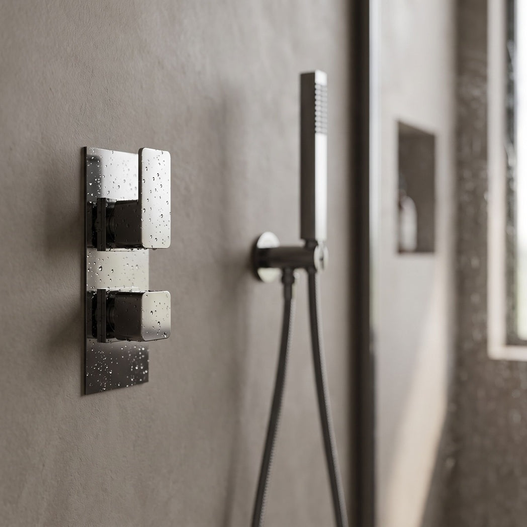 Sterling Thermostatic 2 Outlet Concealed Shower Valve With Diverter