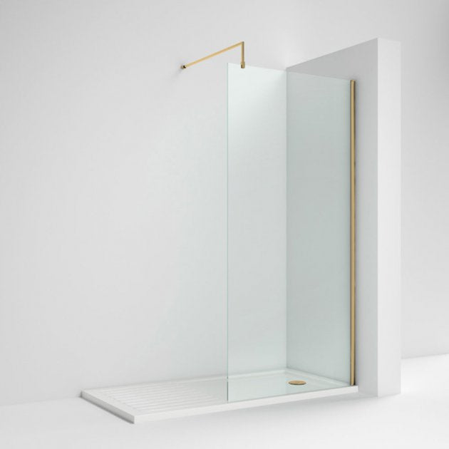 Nora 8mm Wetroom Panel With Support Bar