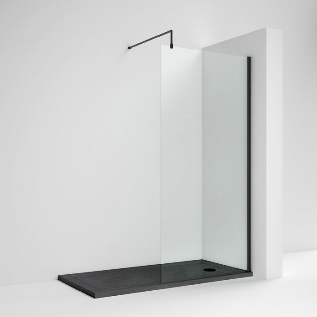 Nora 8mm Wetroom Panel With Support Bar