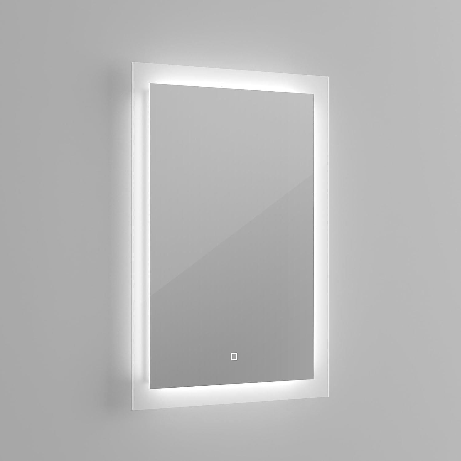 iBathUK Furniture > Mirrors Bathroom Illuminated LED Mirror with Light Sensor and Demister 500 x 700mm