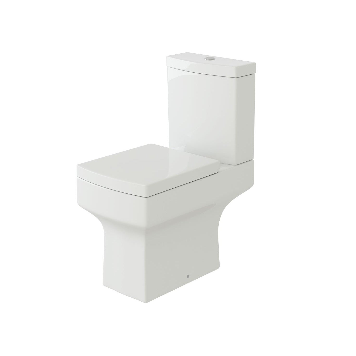 Bathroom4Less Toilets > Close Coupled Toilets Belfort Ceramic Close Coupled Toilet - White