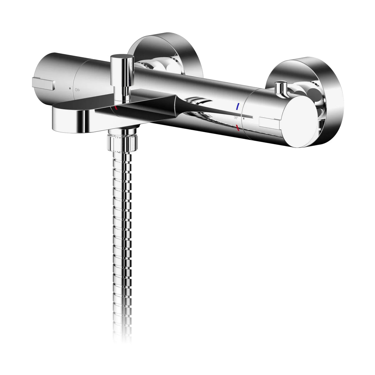 Atlas Thermostatic Bath Shower Mixer Tap - Chrome