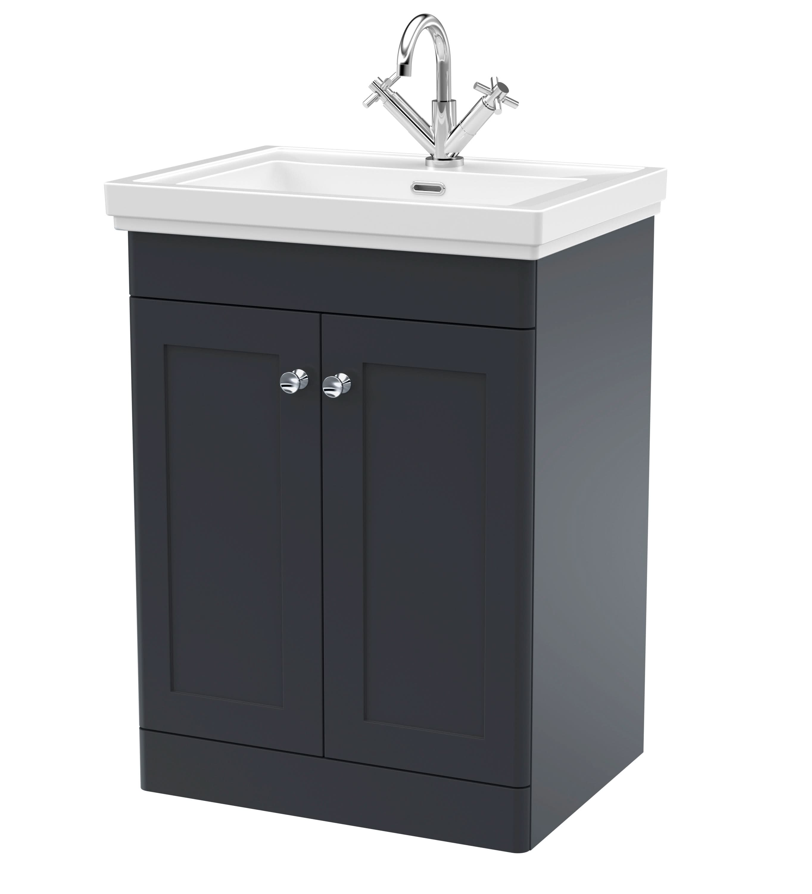 Nuie Classique 2 Door Floorstanding Vanity Unit With Basin