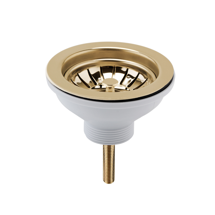 Rene Fireclay Sink Pull Out Basket Strainer Waste - 90mm