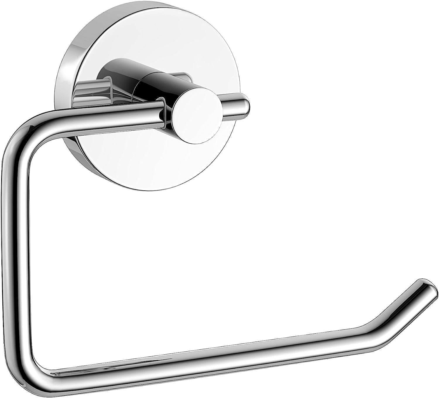 iBathUK Bathroom > Bathroom Accessories iBathUK Toilet Roll Holder Round Bathroom Accessory Chrome