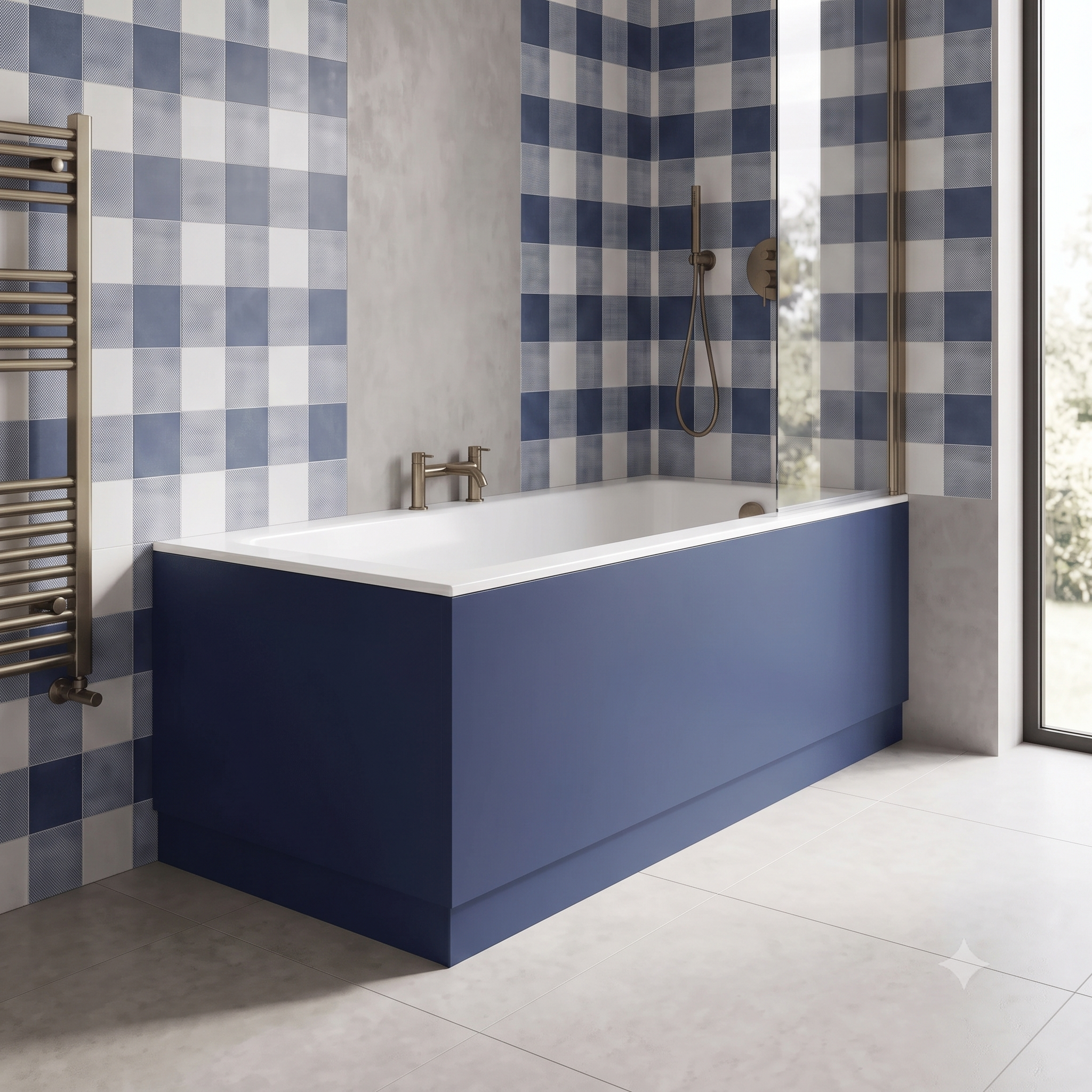 Solvex End Bath Panel with Plinth