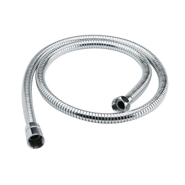 Nuie Shower Head Handsets & Hose Kits Chrome Nuie 1500mm Long Round Flexible Shower Hose