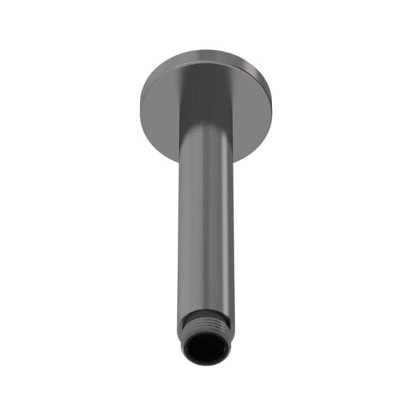 Nuie Shower Arms Nuie 150mm Long Ceiling Mounted Shower Arm - Brushed Gun Metal