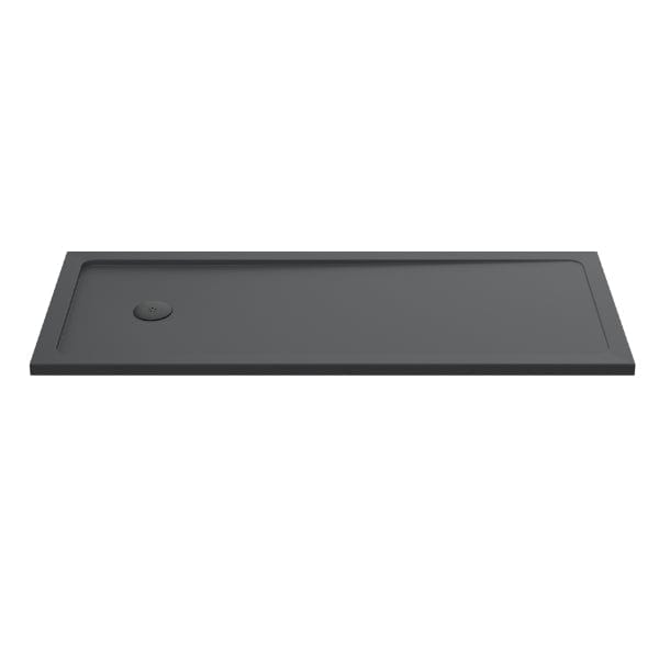 Nuie Rectangular Shower Trays,Shower Trays,Nuie Nuie 1700mm x 700mm Bath Replacement Rectangular Shower Tray - Slate Grey