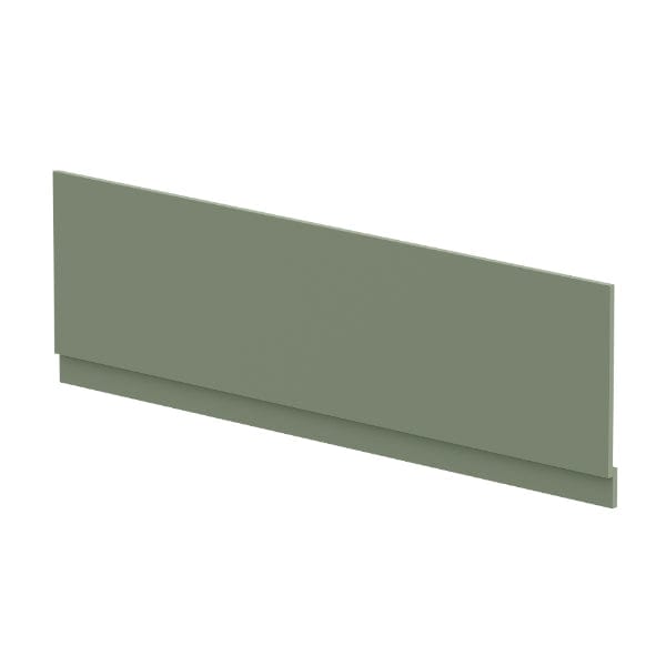 Nuie Bath Panels,Nuie,Bath Accessories Satin Green Nuie 1800mm Straight Shower Bath Front Panel With Plinth