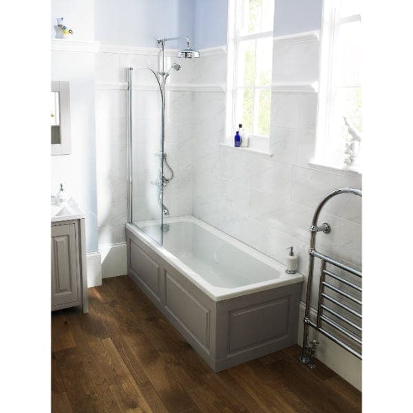 Nuie Single Ended Baths,Nuie,Standard Baths Nuie Ascott Rectangular Single Ended Bath - White