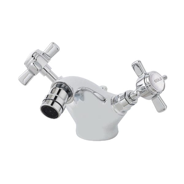 Nuie Bidet Mixer Taps Nuie Beaumont Luxury Mono Bidet Mixer Tap With Pop Up Waste - Chrome