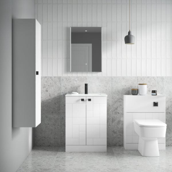 Nuie WC Units,Toilet Units,Nuie Nuie Blocks Back to Wall WC Unit 500mm Wide