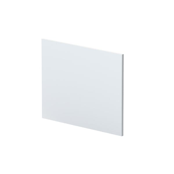 Nuie Bath Panels,Nuie Satin White Nuie Blocks Shower Bath End Panel - 680mm x 540mm