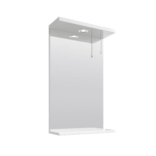 Nuie Illuminated Mirrors,Nuie 750mm x 450mm Nuie Mayford Illuminated Mirror - White