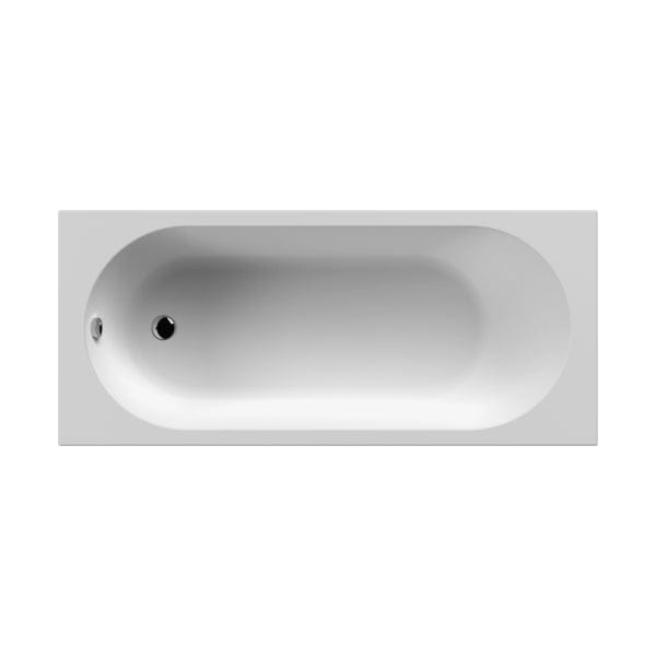 Nuie Single Ended Baths,Nuie,Standard Baths Nuie Otley Rectangular Single Ended Bath - 1675mm x 700mm - White