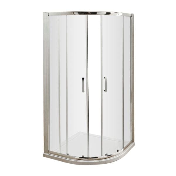 Nuie Quadrant Shower Enclosure,Enclosure,Nuie Nuie Pacific Quadrant Shower Enclosure With Handle - Chrome