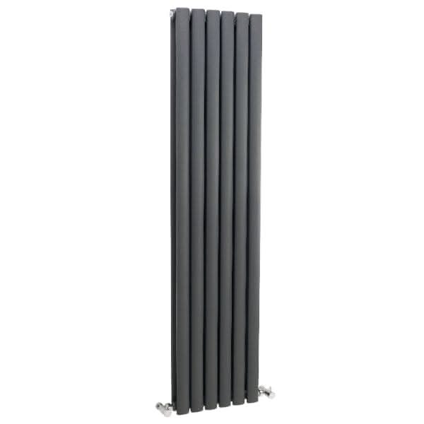 Nuie Revive Vertical Double Panel Designer Radiator, 1800mm x 354mm