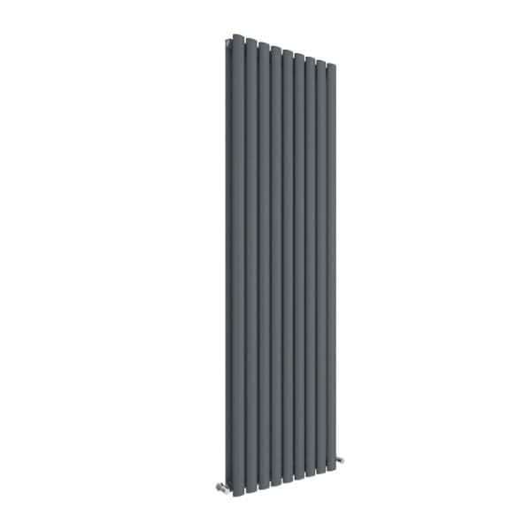 Nuie Revive Vertical Double Panel Designer Radiator, 1800mm x 354mm