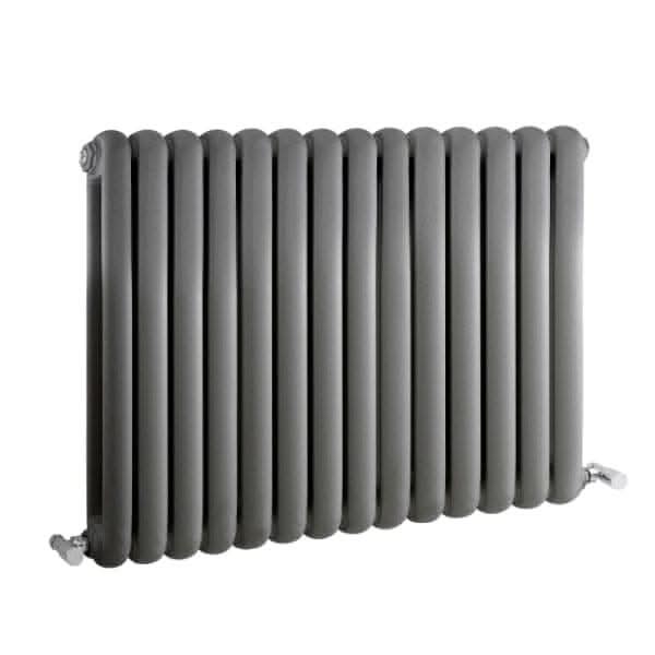 Nuie Salvia Horizontal Double Panel Radiator, Ideal for Bathroom, Kitchen, Living Room